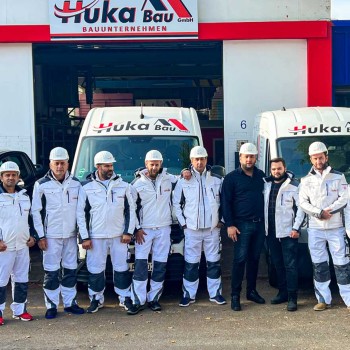 Das Team Huka Bau 1