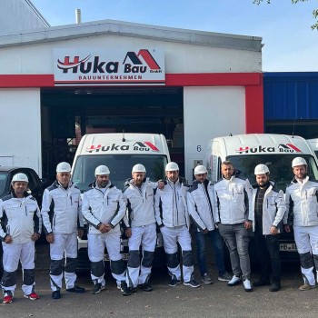 Das Team Huka Bau 2